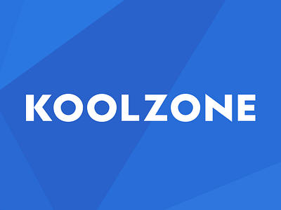 Koolzone Logo branding koolzone logo pattern polygon startup