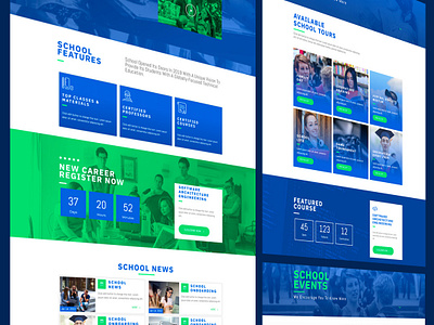 School Stem Webdesign corporate design interface landing landing design mexico ui ux web