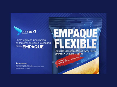 Flexo 1 Print Ad advertisement branding design guadalajara logo magazine magazine ad metalic mexico packaging print design