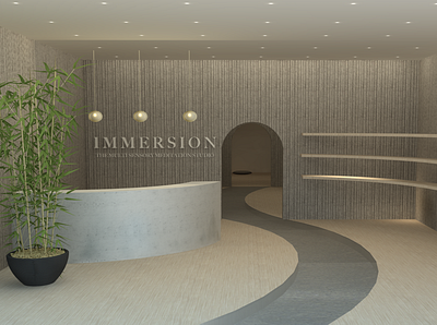 Immersion Meditation Studio Concept 3d