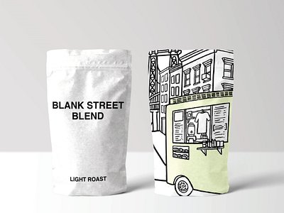 Blank Street Coffee Packaging Design
