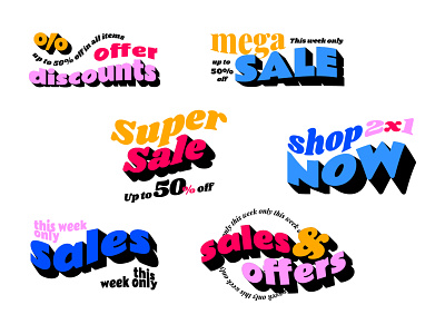 Sale labels