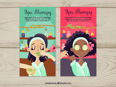 Spa Therapy Banners