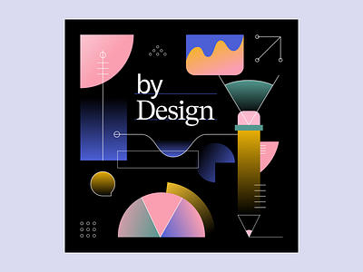 by Design Podcast brand design landing page