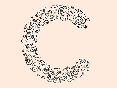 Floral C logo