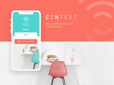 Context App design interface sketch ui ux