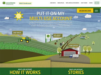 My Multi-Use Account agriculture web design web development