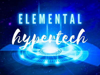 Elemental Hypertech © branding collaboration design graphic design paid work typography