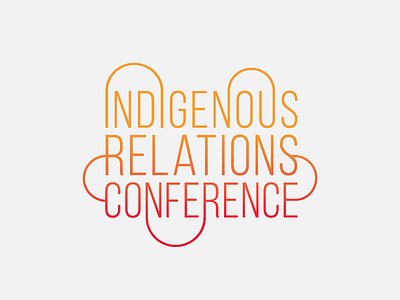 Indigenous Relations Conference Logo Concept conference logo