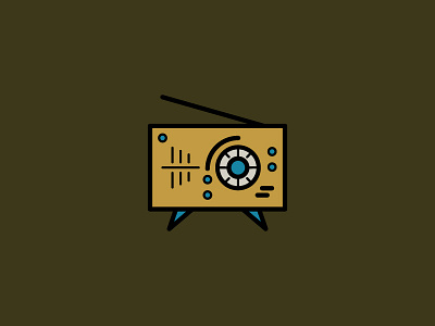 Radio Icon dropbox icon radio