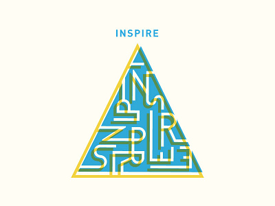 Inspire dropbox inspire poster typography