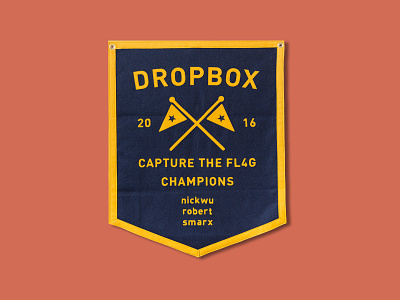 Trustober Pt. III - CTF Banner banner dropbox handmade oxford pennant security trust trustober vintage