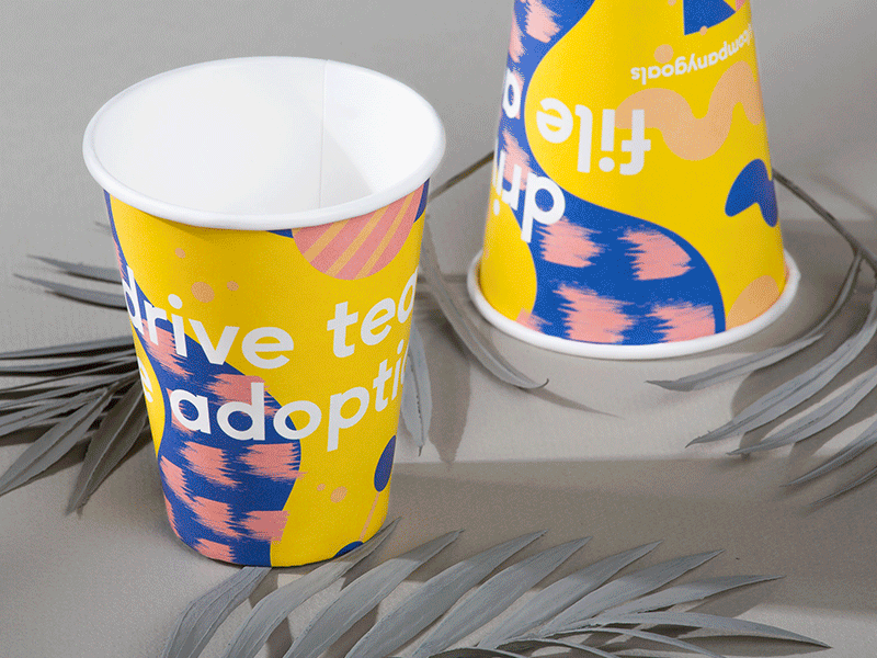 Company Cups cups dropbox patterns shapes