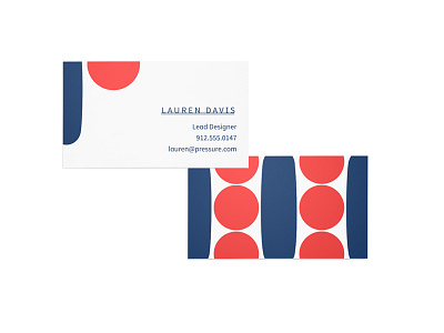 Pressure Business Cards