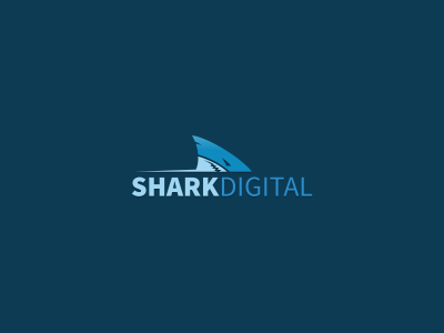 Shark Digital digital fish sea shark shark logo water