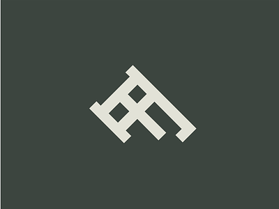 Fairmount Flannels Concept Logo design logo vector