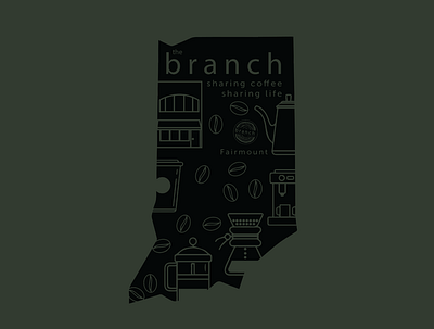 The Branch T-shirt design t shirt vector