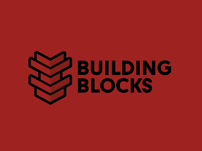 Building Blocks branding design logo