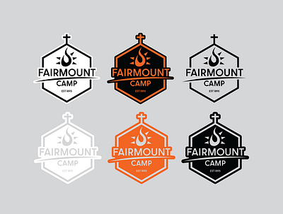 Proposed Fairmount Camp Logo camp design logo