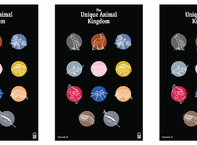 The Unique Animal Kingdom Vol 01 animals awareness camping design illistration logo poster vector