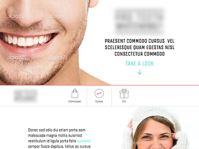 Teeth Whitening Homepage clean green icons mint orange people product quote quotes smile teeth white