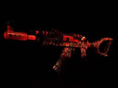 FTA AK 3d graphic design rust skin