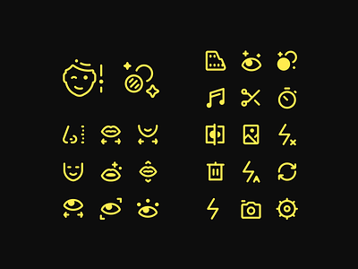 Tiny Icons for a Video Editing App