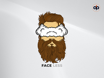 FACE LESS design illustration vector