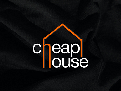 Cheap House branding design illustration logo vector