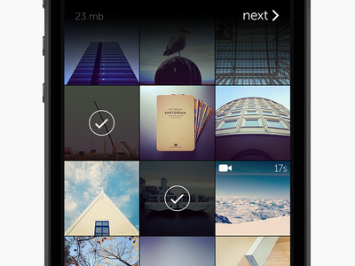 WeTransfer grid