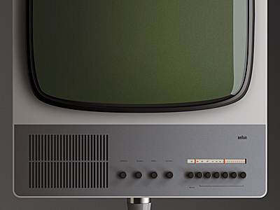 Braun FS 80 80 braun dieter rams fs industrial design object television tv
