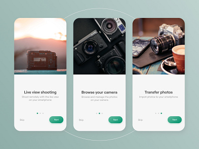 Fujifilm Camera Remote App - Onboarding