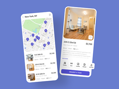 Real Estate Mobile App UX UI Design