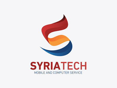 Syria Tech Logo arabic arabtype arts brand calligraphy identity logo logos mohammadfarik s logo typeface typography