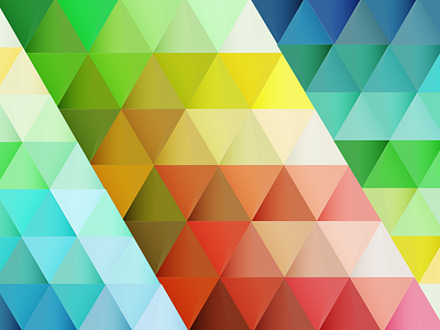 Color Mixing Dribbble colors triangle