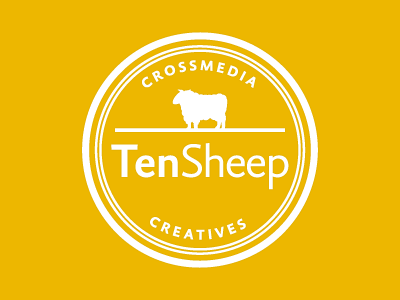New Ten Sheep Logo brand logo sheep tensheep