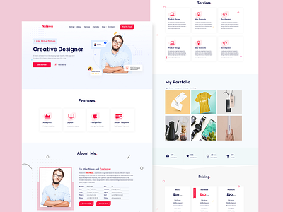 Nilson – Personal Portfolio/Resume Template