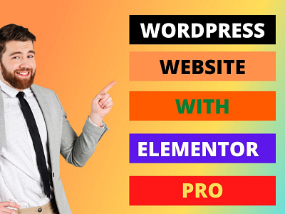 WordPress website with elementor pro elementor wordpress