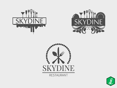 Logo Design - SKYDINE logo logo design restaurant logo