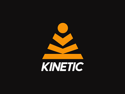 Kinetic Fitness Logo branding fitness logo logo design