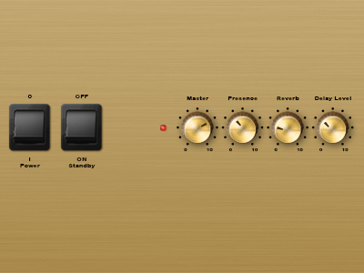 Marshall Vintage Amp amplifier commands flavio mercuri gold guitar marshall vintage