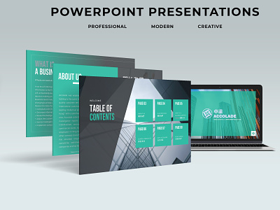 Accolade redesign graphic design pitch deck powerpoint presentation templates redesign