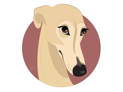 Greyhound International Planet Day galgo greyhound illustration ilustracion