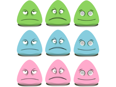 Character concept (blobs)