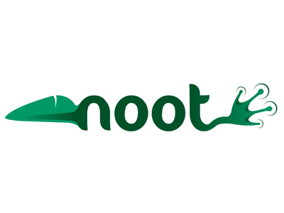 Noot brand identity logo typography