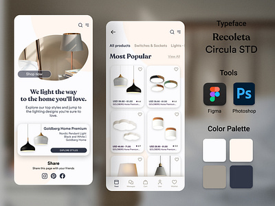 E-commerce App Design