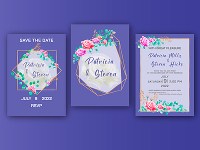 Wedding invitation design day