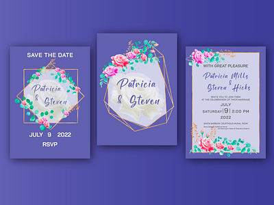 Wedding invitation design