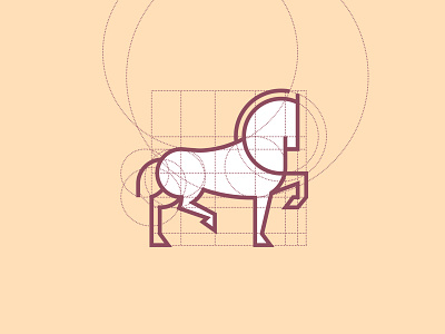 Leonardo's Horse Logo Design