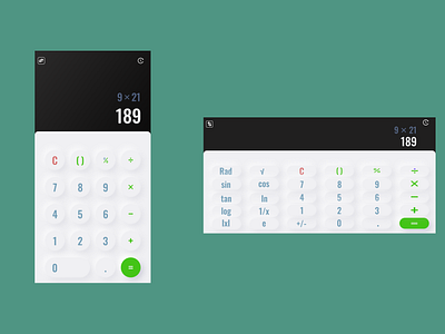 Day 4: Calculator #DailyUI